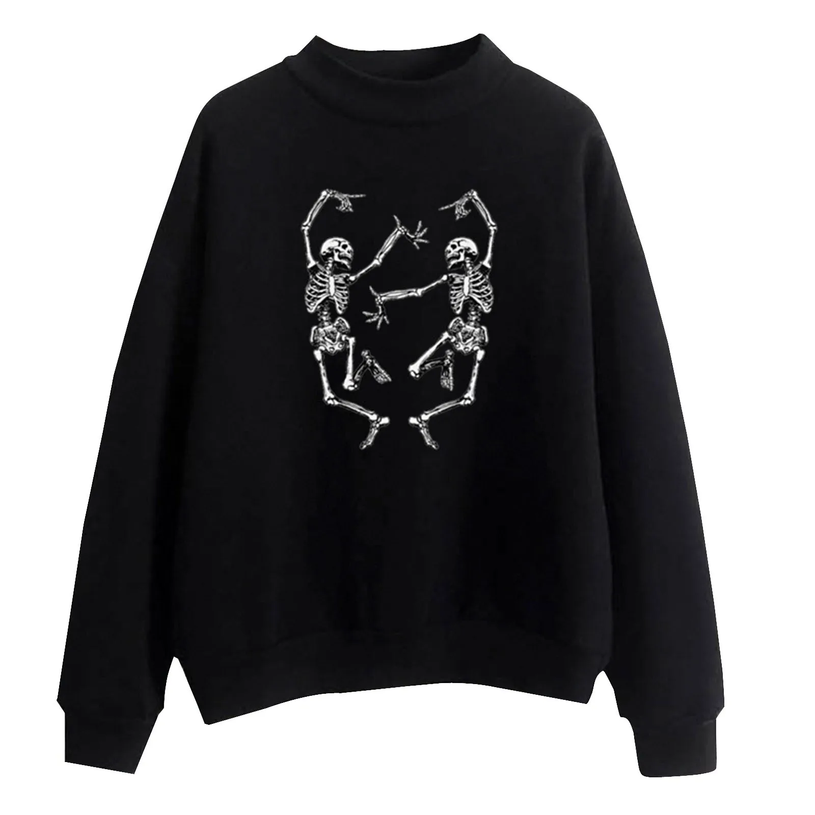 

Streetwear Hoodies Women Sweatshirt Autumn Long Sleeve Hoodies Harajuku Hoodie Cute Skull Print Sweatshirt Women Sudadera Mujer