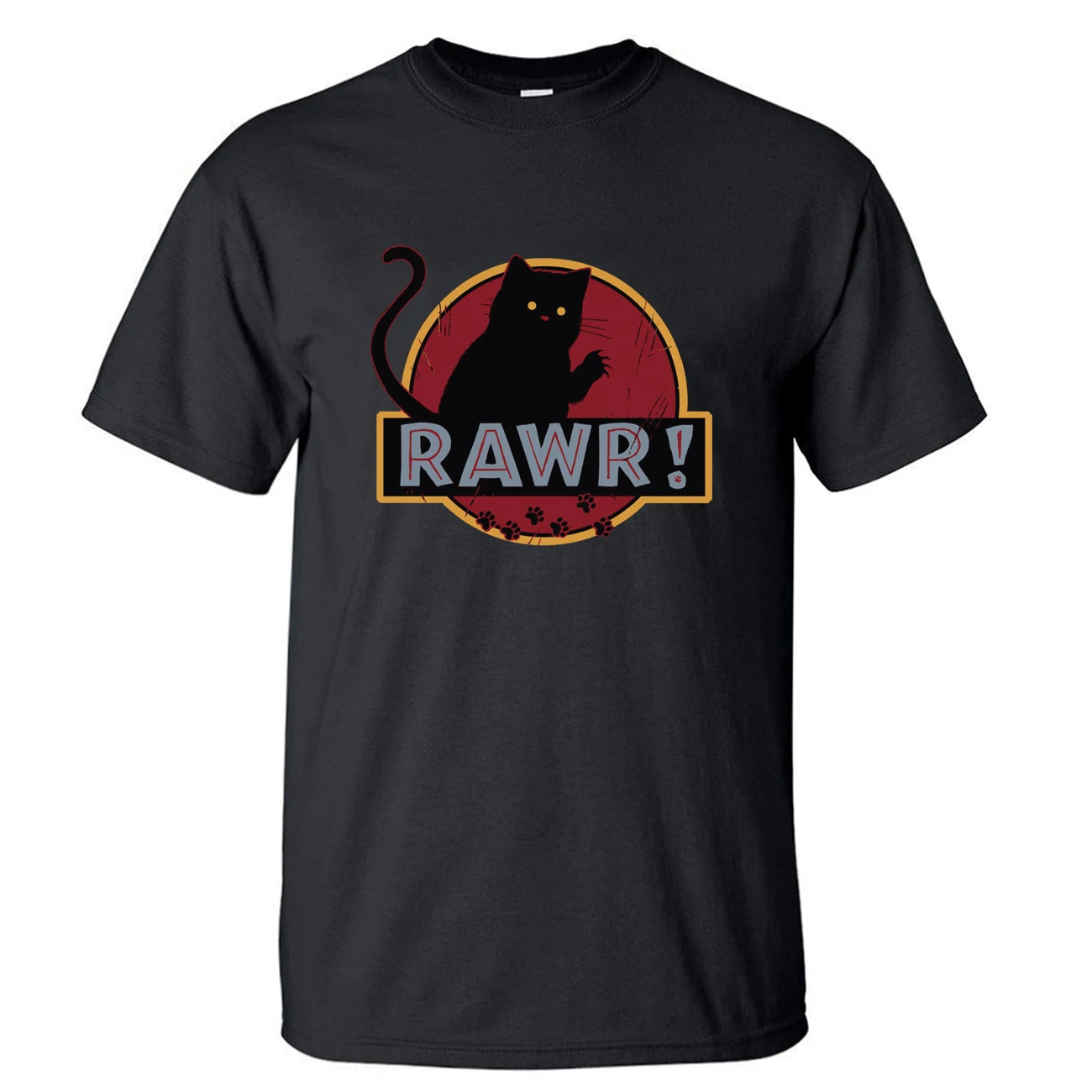 Футболка мужская хлопковая с коротким рукавом смешная мультяшная рубашка в