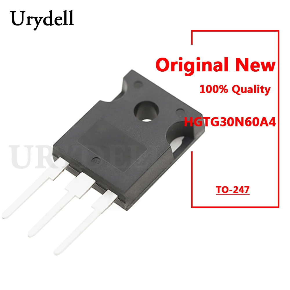 5pcs HGTG30N60A4D 30N60A4D 600V SMPS Series N-Channel IGBT TO-247 | Transistors