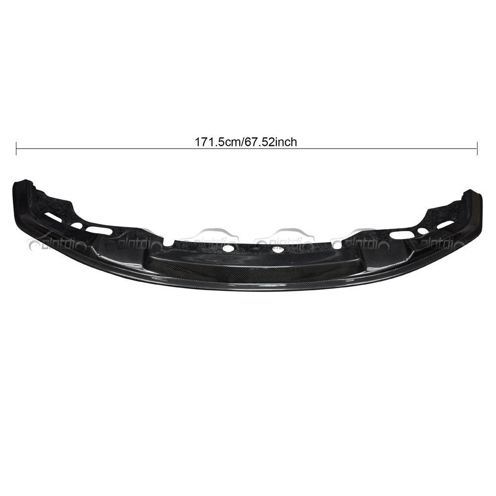 OLOTDI Auto Tuning Real Carbon Fiber Front Lip Bumper Spoiler Splitter for BMW F87 M2 2016-2017 | & Radiator Grills