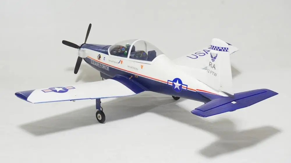 RC самолет электрический T 6 T6 PNP версия обновленная для 4S мощности|plane steel|plane craftplane