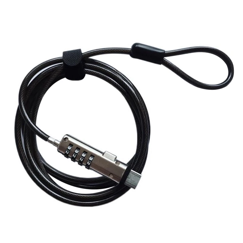 Защитный Противоугонный замок с USB-паролем используется для защиты от кражи на