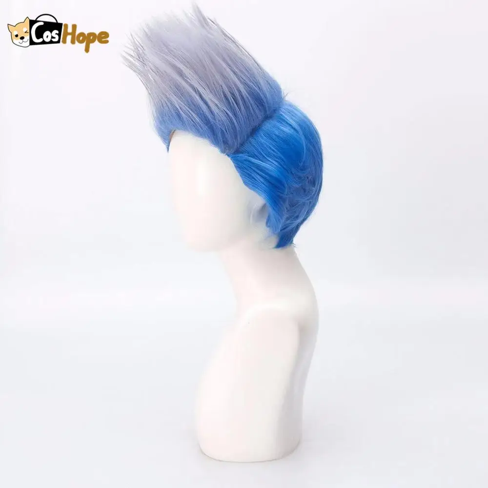 Парик для косплея НАДа мужской термостойкий синтетический с короткими