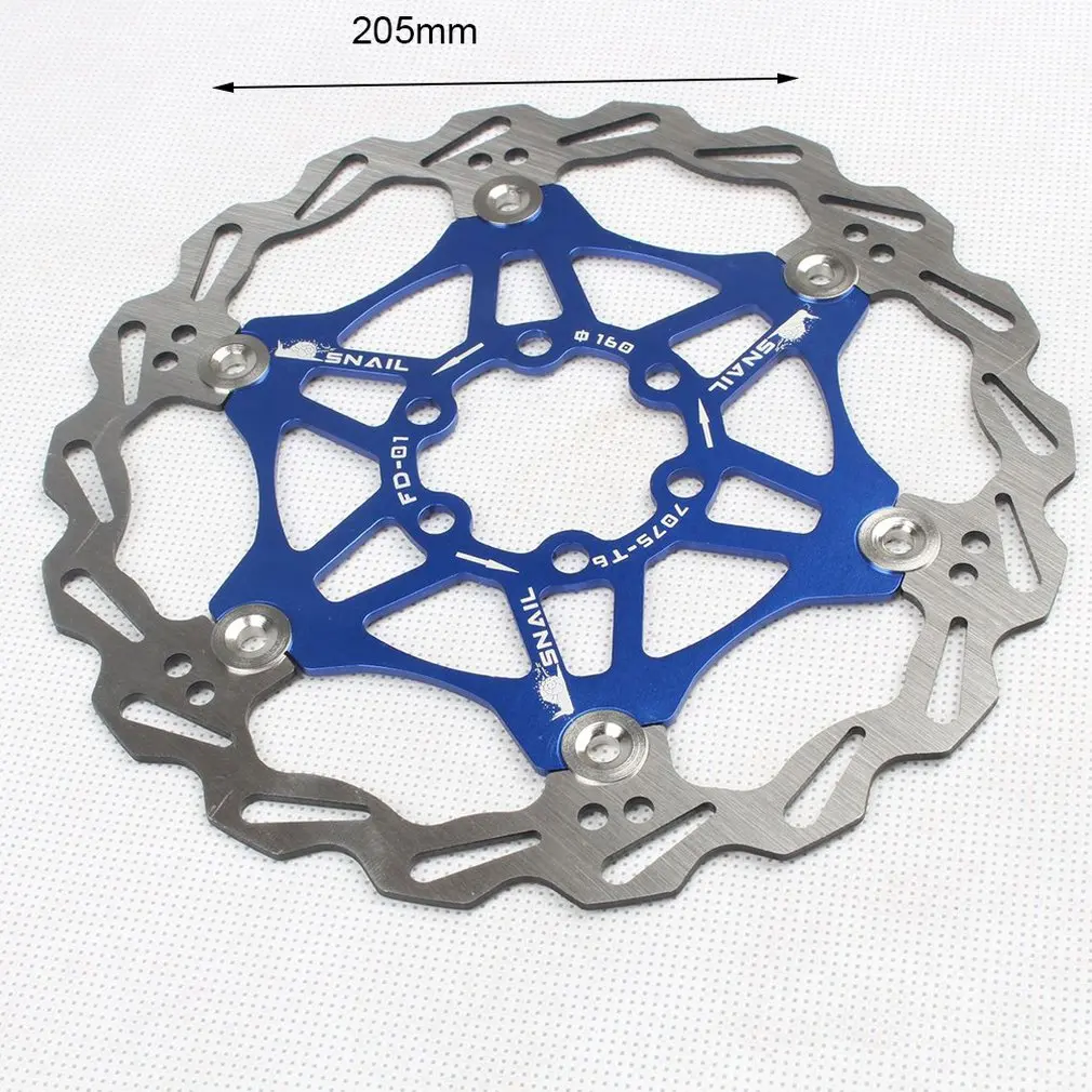 

Bicycle Disc Brake MTB DH Brake Float Floating Disc Rotors 203mm Hydraulic Brake Pad Float Rotors Bicycle Parts