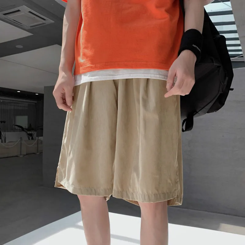 

Big Sizes Men Male Casual Shorts Sport Summer Streetwear Cargo Shorts Thin Loose Long Work Harajuku Roupas Mens Clothing