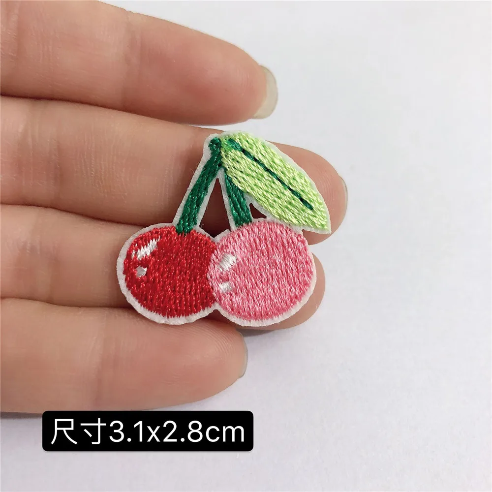 10 шт./лот фруктовые нашивки одежда вышивка утюгом аппликация модная для сумки