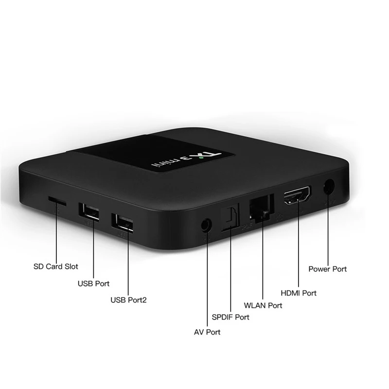 ТВ приставка TX3 mini на Android 8 1 2 + 16 ГБ 4 ГГц Wi Fi|ТВ-приставки и медиаплееры| |