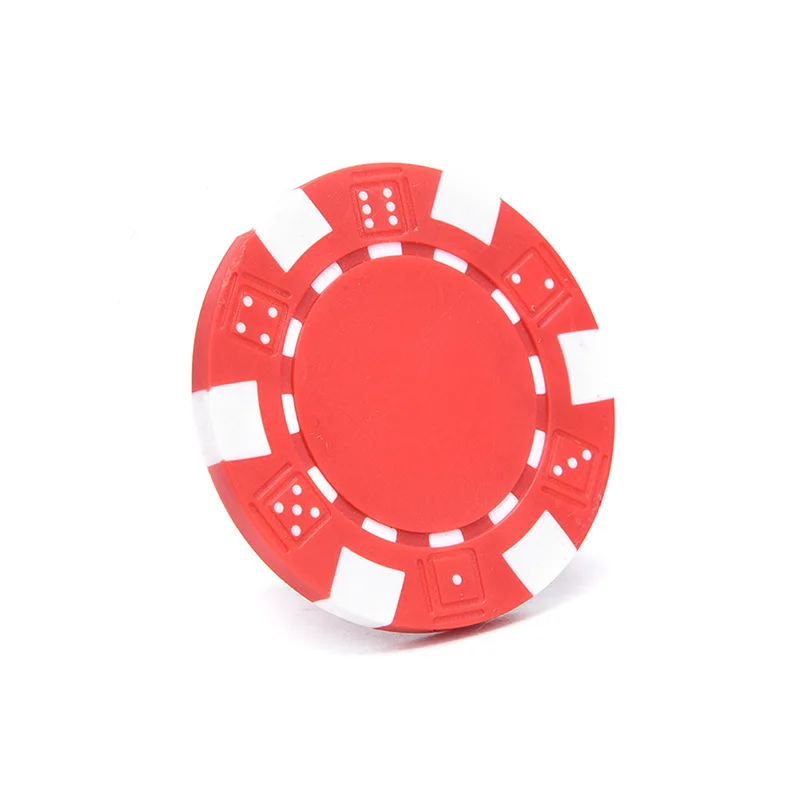 

50 Poker Chips 11.5g Dice Edge Of 11 Colors