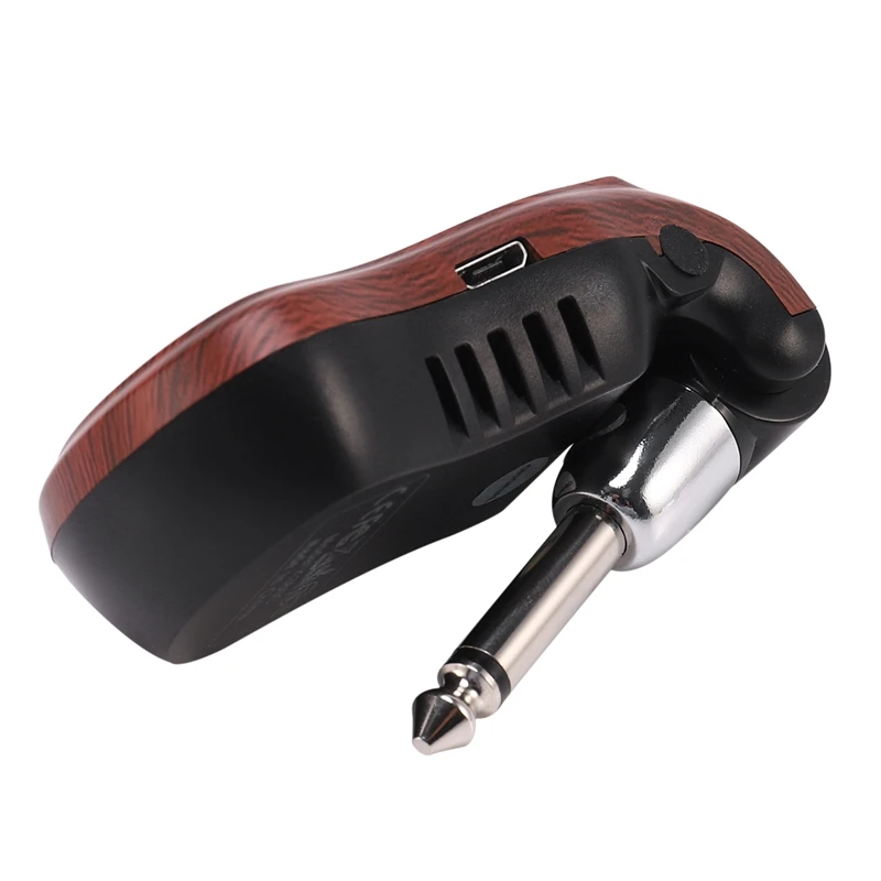 Wireless Guitar System Transmitter Receiver Set UHF 10 Channels with Clean Bluesy Flanger Tremolo Metal 5 Effects - Electric Gui | Спорт и