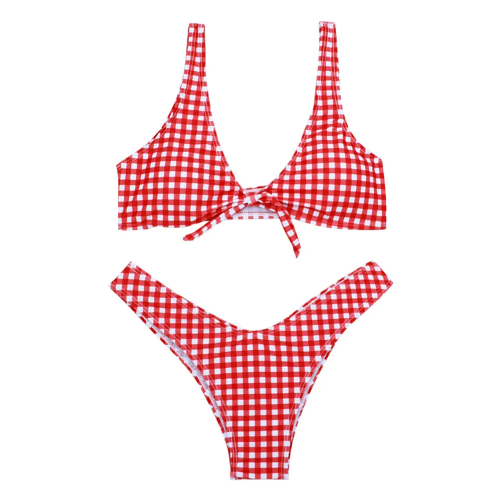 2020 New Arrival Bikini Sets Women Sexy Biquini Brazilian Cross Push Up Swinwear Padded Hot Sale Swimwear Bandage | Женская одежда