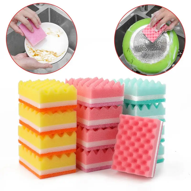

Kitchen Magic Sponge Eraser Cleaning Sponge Dishwashing Sponge Pot Dishwasher Household Cleaning Tools Kitchen Accessories