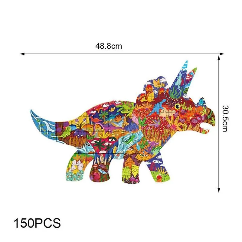 

Children's Diy Animal Puzzle Toy 1set Puzzle Festival For Kids Toys Montessori Gift Educational Puzzles Virtual J1U6