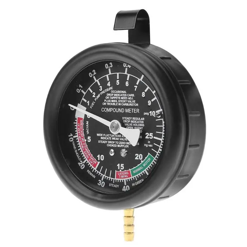 Вакуумный манометр Лестер с коробкой Многофункциональный Автомобильный датчик