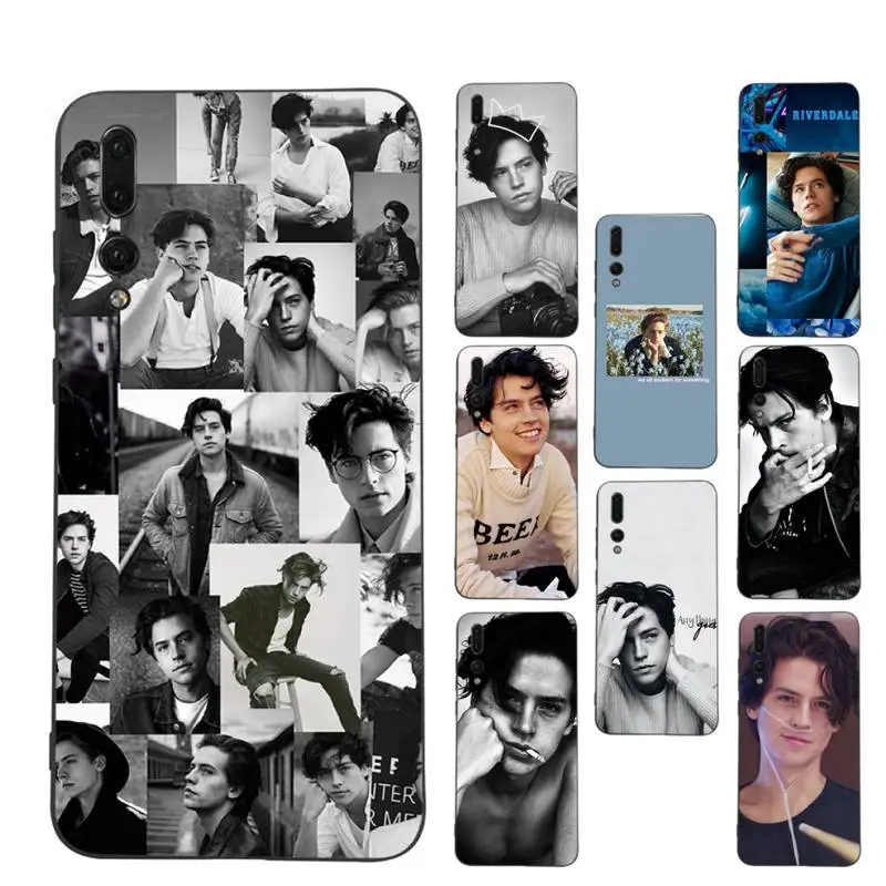 

American TV Riverdale Series Cole Sprouse Phone Case Soft Silicone Case For Huaweip30lite p30 20pro p40lite P30 Capa