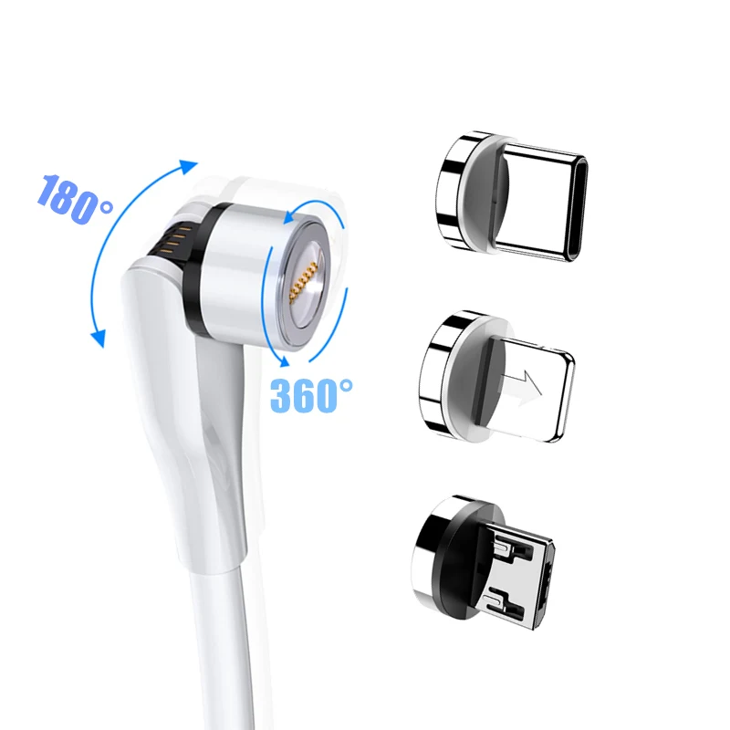 Магнитный кабель 3A для Samsung Galaxy M31/M30S/S20/S10/S8/A41/A51/A40/A20e/A10 S/Note 20/10/9|Кабели мобильных