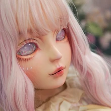 (HIDOLLS 17) маска для женщин и девочек ручной работы Силиконовая