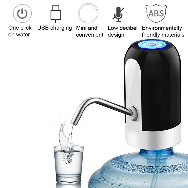 Электрический Дозатор для воды с USB зарядкой портативная бутылка питья умный