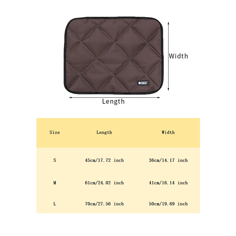 Dog Toilet Mat Bed Reusable Diapers for Cat Pet Pee Pad Washable Sleeping Absorbent Puppy Training | Дом и сад