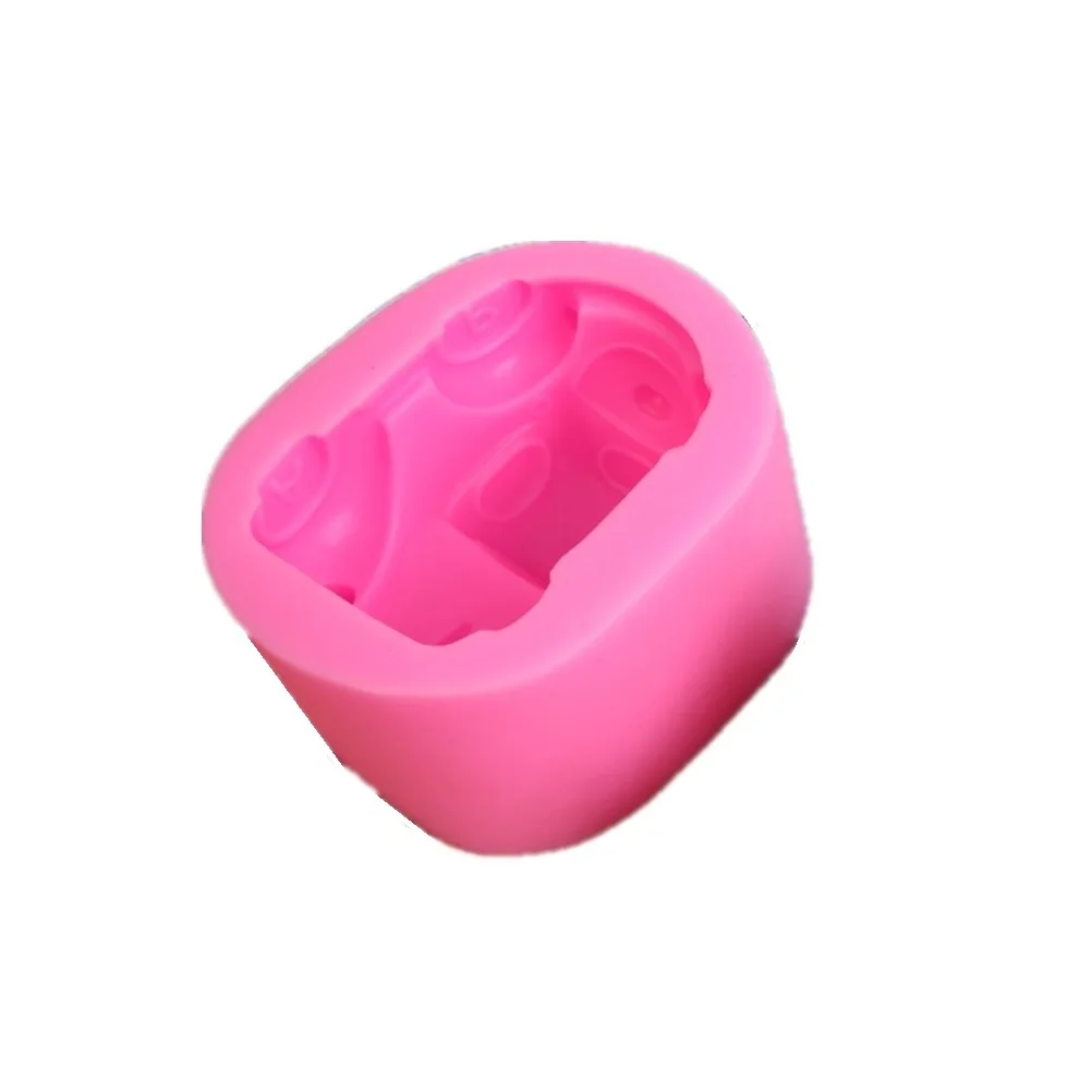 3D Классическая силиконовая форма для мыла в форме автомобиля подарок мальчиков