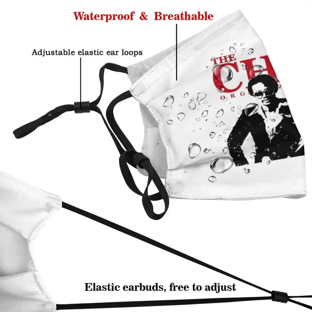 Шикарная Веерная маска для диско группы взрослых и детей моющийся фильтр Pm2.5