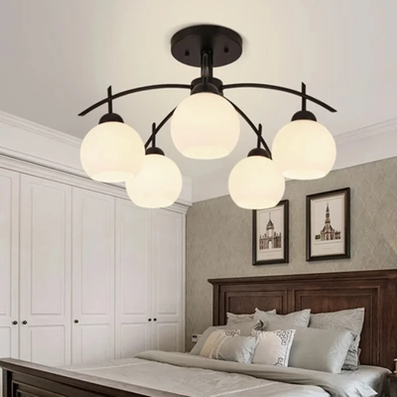 Скандинавская светодиодный ная люстра с минималистским блеском современная