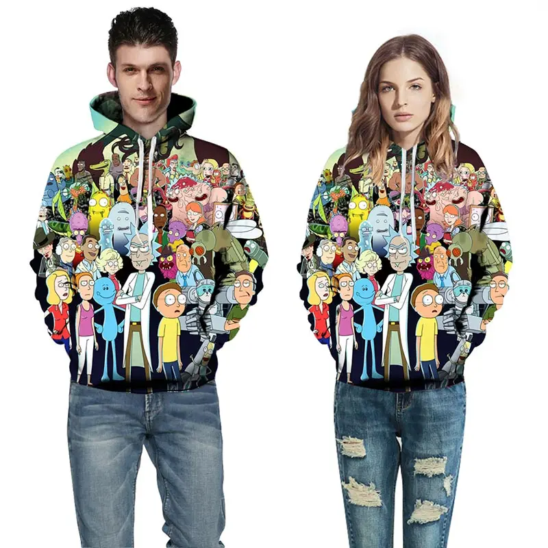

Cartoon Anime Hoodies Men/Women Hooded Tracksuit Tops Digital Print Outdoor 3d Sweatshirts Outwear YXQL686