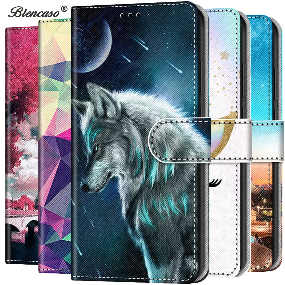 Чехол книжка из искусственной кожи для Samsung Galaxy A3 A5 A310 A510 A520 A6 A8 A7 A9 2018 A750 A2 J2