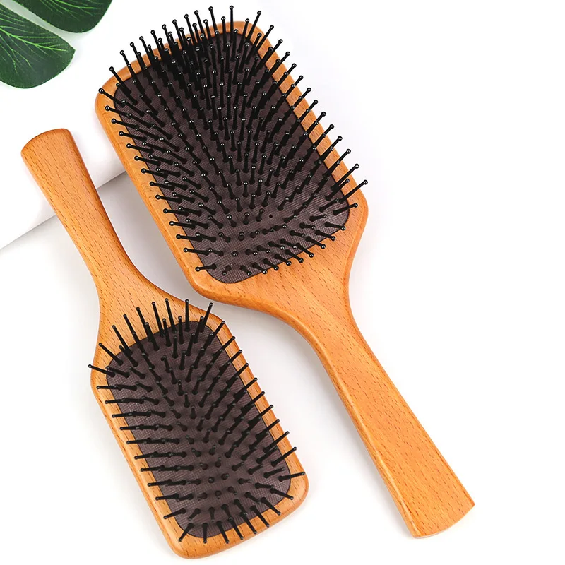 

Premium Wooden Comb Professional Healthy Bamboo Hair Brush Hair Loss Comb Massage Brush Hair Accessories for Hair Styling Tools