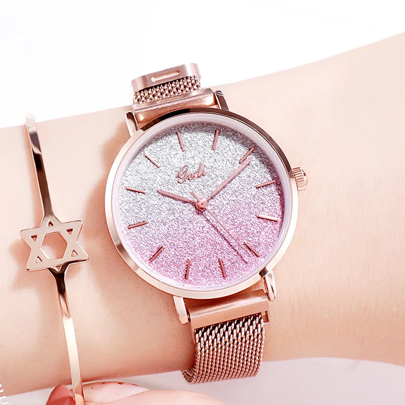 Женские наручные часы со стразами повседневные с бриллиантами супертонкие