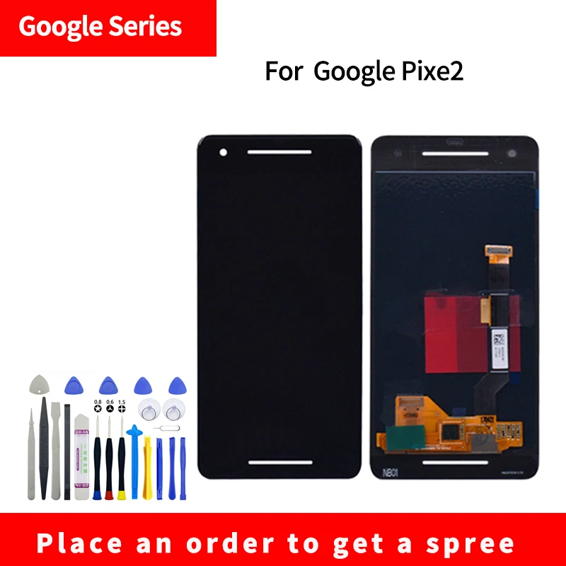 

For Google Pixel 2 LCD display High quality HD brand new screen assembly with Disassembly tools