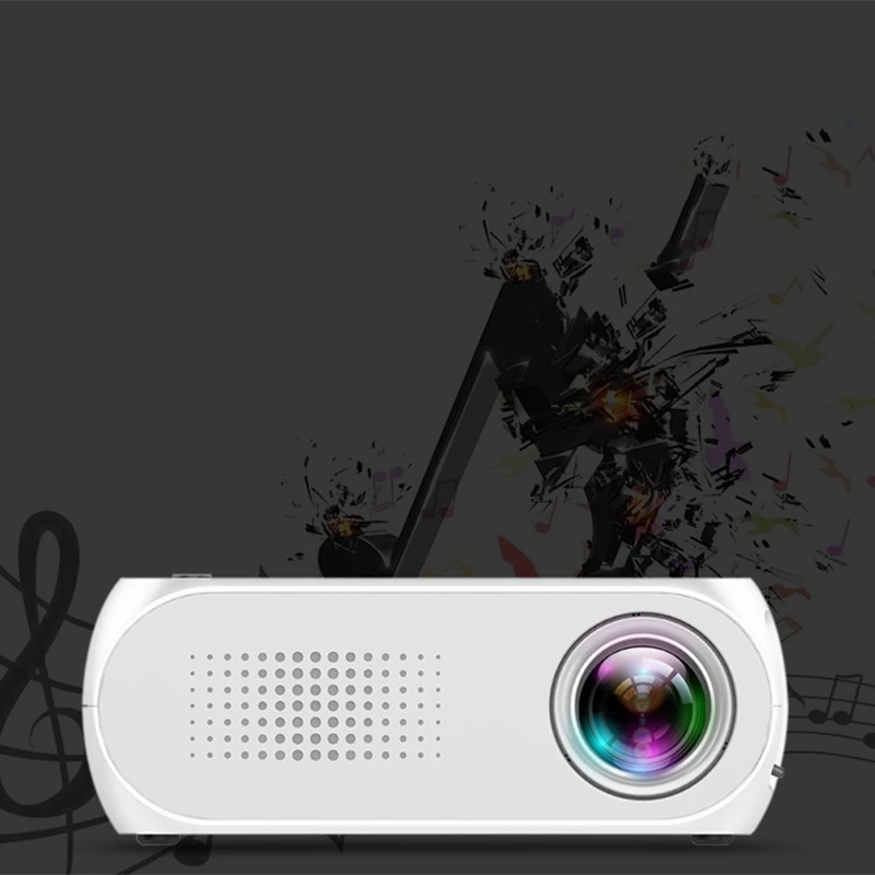 

HD Mini Projector TD90 Native 1080P LED Android WiFi Projector Video Home Cinema 3D HDMI Movie Game US Plug