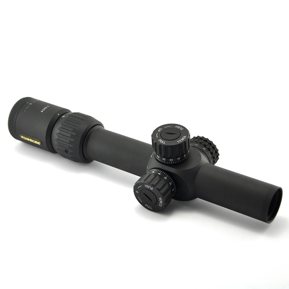 Оптический прицел Visionking 1 6x24 FFP с ночной подсветкой оптический для снайпера 223 .308