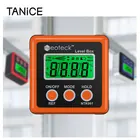 Цифровой уровень TANiCE Precision, 4*90 , IP54, цифровой угловой транспортир с ЖК-дисплеем для автомобильного теста, магнитное основание, инклинометр