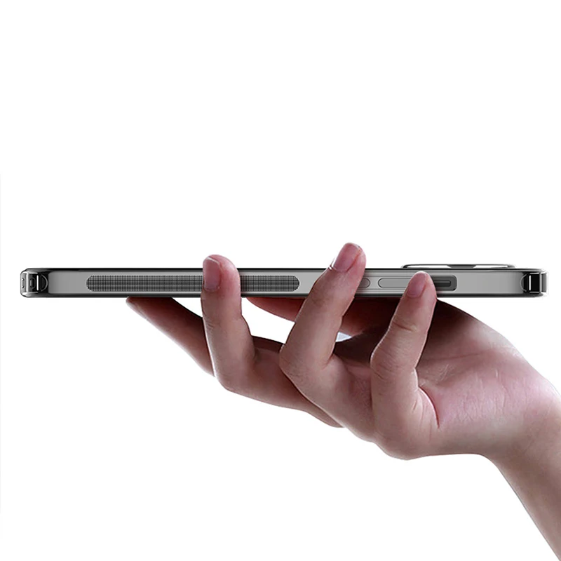 Силиконовый мягкий ТПУ чехол для телефона iPhone 13 12 Mini 11 Pro Max XR X XS 6 7 8 Plus задняя