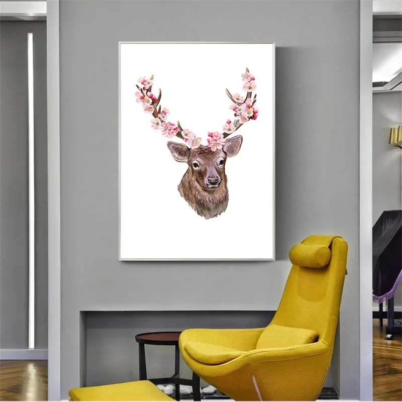 Скандинавский домашний декор стильные настенные картины на холсте плакат с