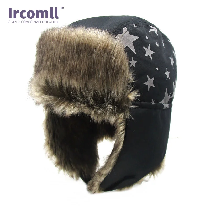 

Детская шапка Ircomll для малышей, защитная шапка с ушками для малышей, детская шапка для детей, теплые плотные детские шапки для мальчиков и де...