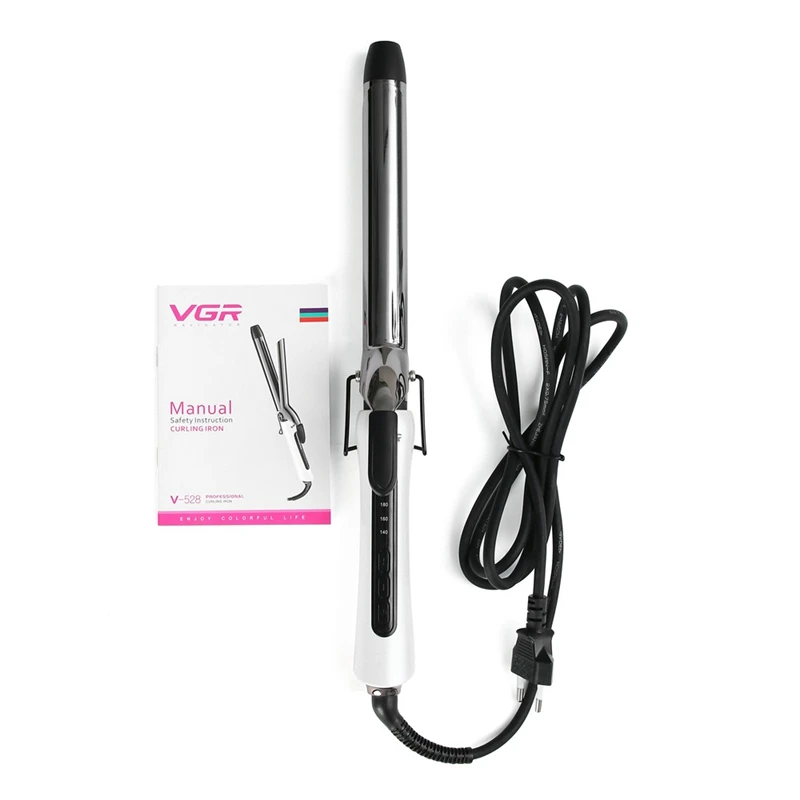 VGR V 528 щипцы для завивки волос с керамическим покрытием баррель 140 220 °C 5 уровней