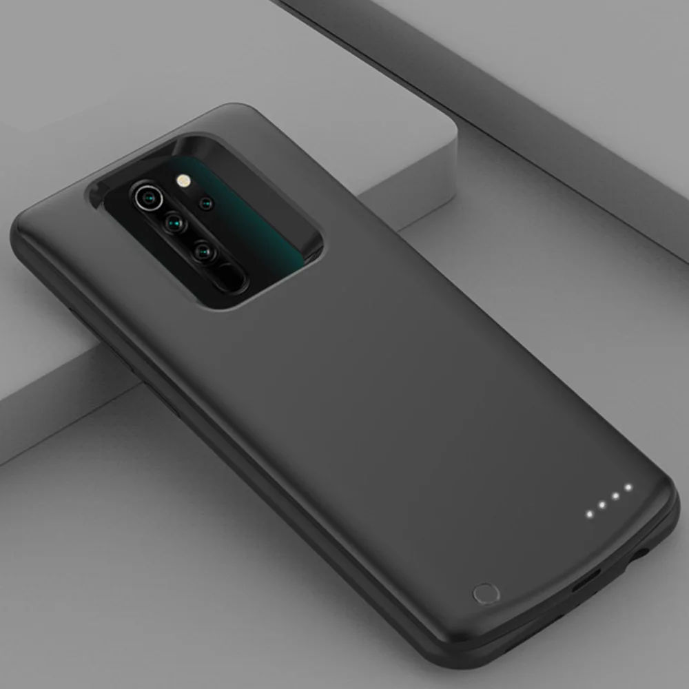 Чехол аккумулятор для Xiaomi Redmi Note 8 Pro 6500 мАч|Чехлы с аккумулятором| |
