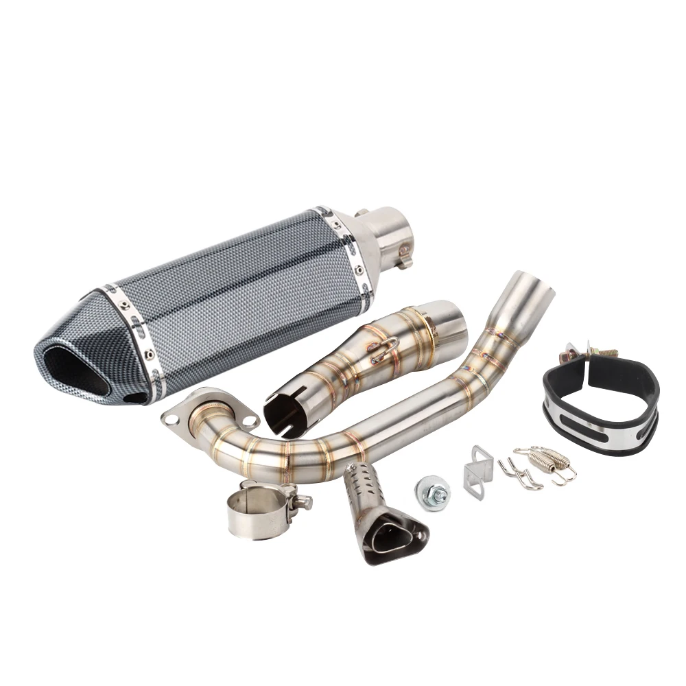 

For Yamaha XMAX 300 XMAX 250 2017 2018 2019 X MAX 300 250 Escape Slip on Motorcycle Exhaust Pipe And Link Pipe System