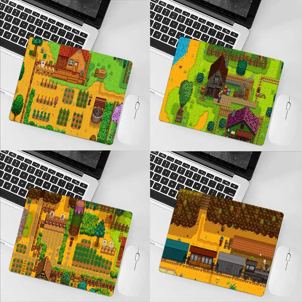 

Laptop Keyboard Stardew Valley Mouse Pads Mousepad Office Pad Anime Kawaii Mause Pc Desk Mat Small Accessories Gamer Carpet Mats