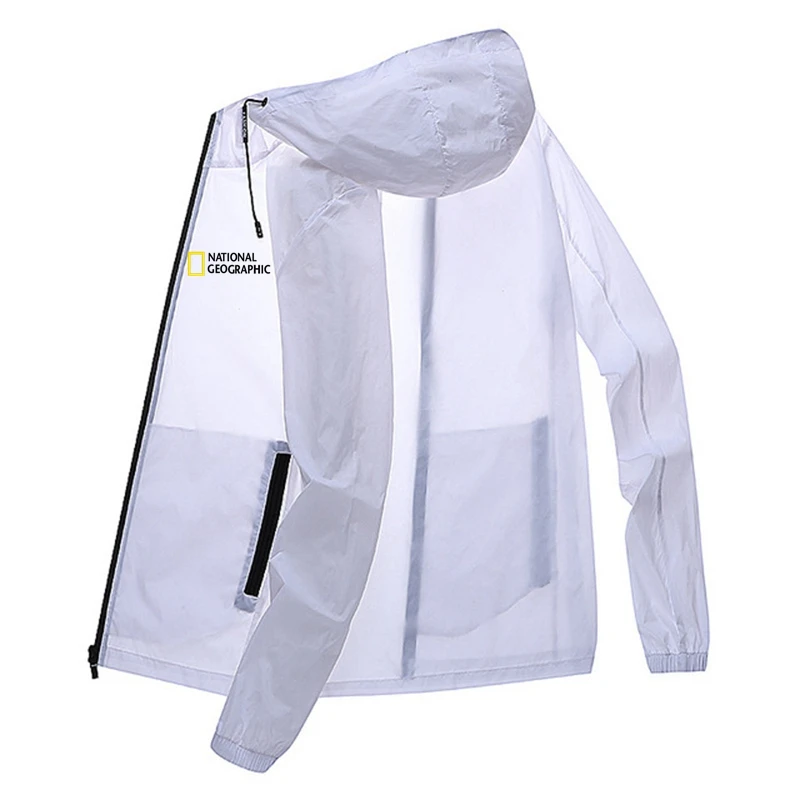 

Men Camping Rain Jacket Sun Protection Clothing Fishing Hunting Clothes Quick Dry Fur Windbreaker With Pocket Waterproof 2021