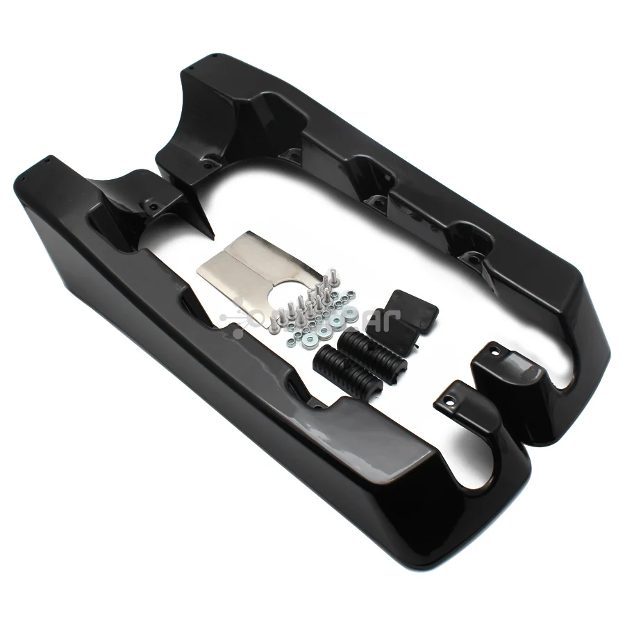 Мотоциклетная жесткая растягивающаяся седельная сумка 4 дюйма для Harley Touring Road King