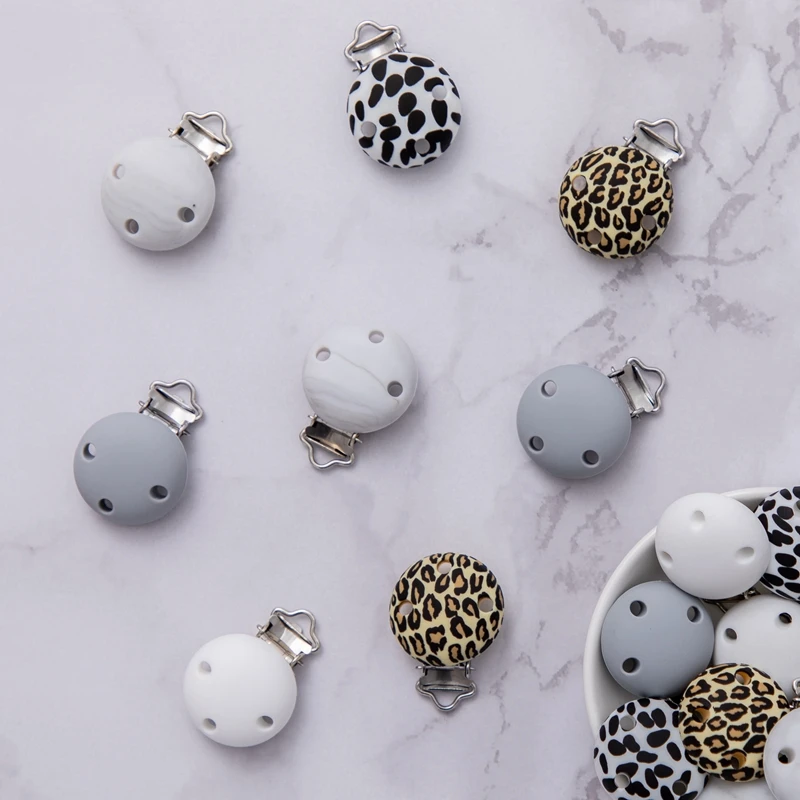 4 шт. силиконовые зажимы для соски-пустышки с тремя отверстиями | Мать и ребенок