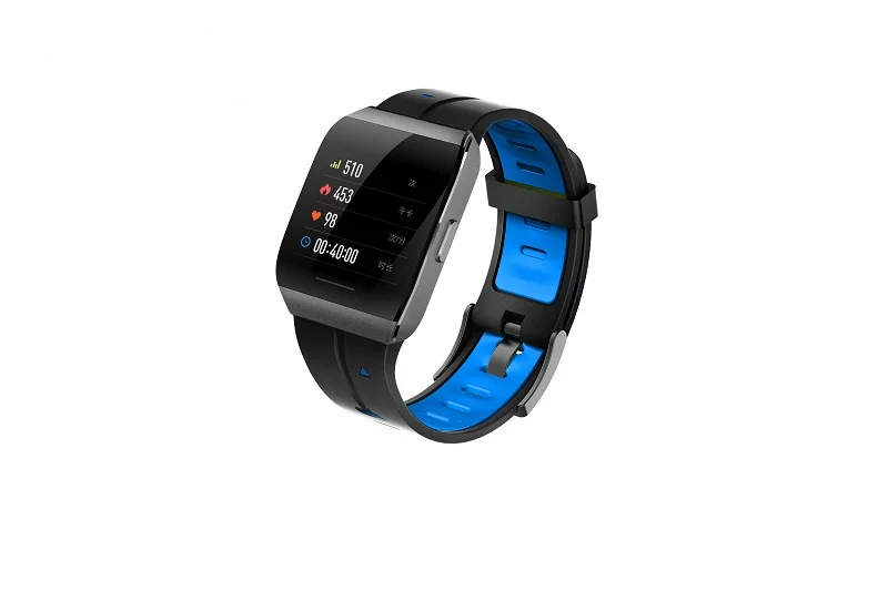 blue LEMFO X1, gps трекер, умные часы для мужчин, IP68, умный браслет для женщин, фитнес-браслет, трекер сердечного ритма, спортивные часы - Color: blue