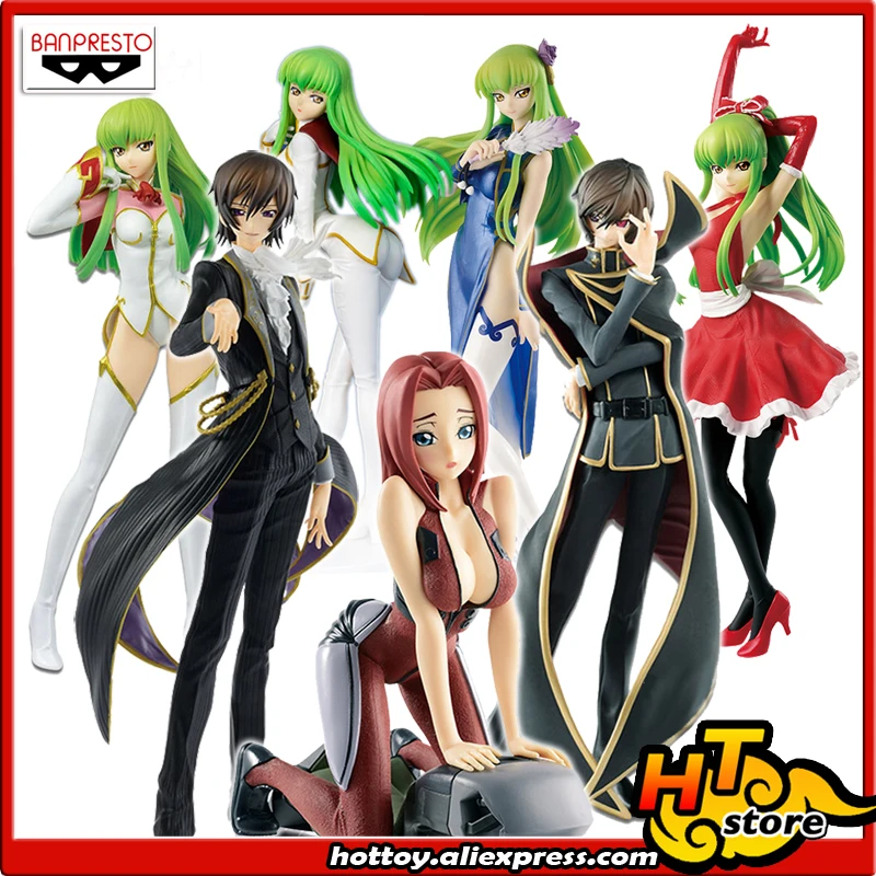 100% оригинальная Коллекционная Фигурка Banpresto EXQ Lelouch Lamperouge C.C. Каллен кодзуки из Code