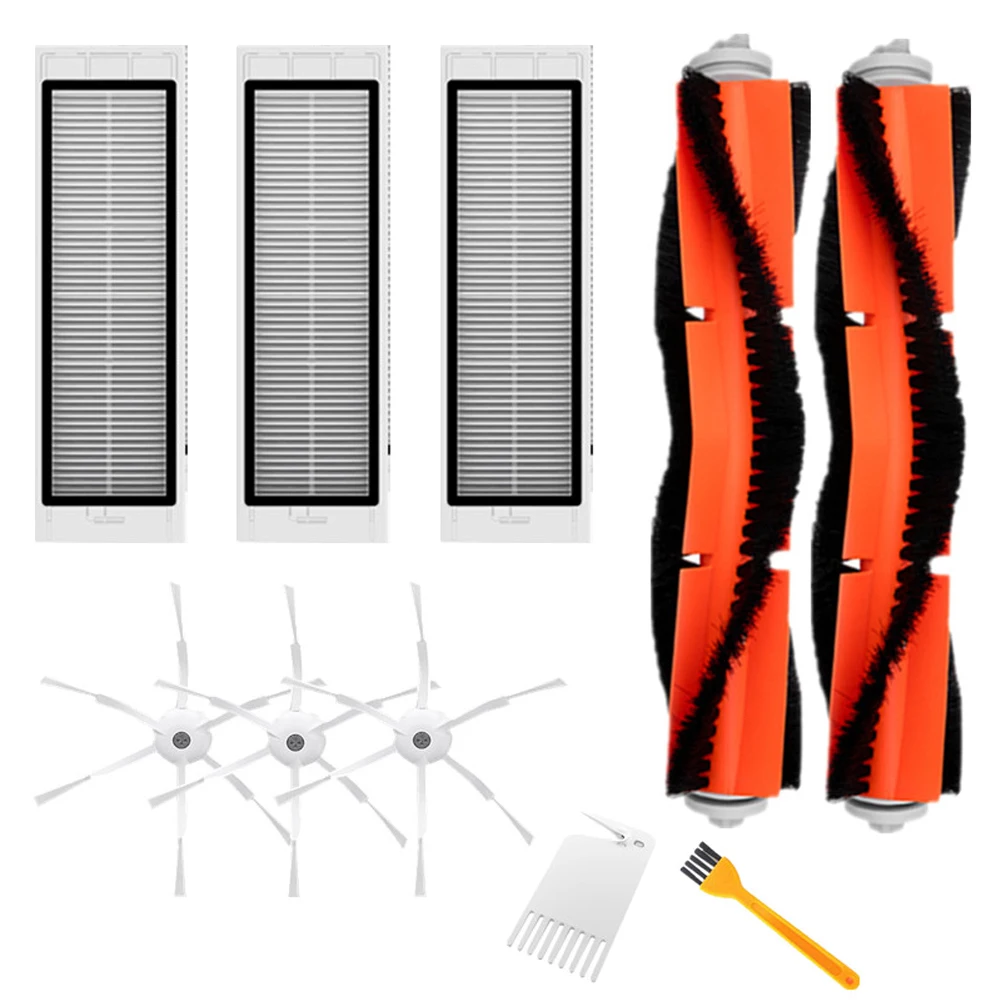 Набор деталей для робота-пылесоса Xiaomi основная и боковая щетки с фильтром НЕРА 10