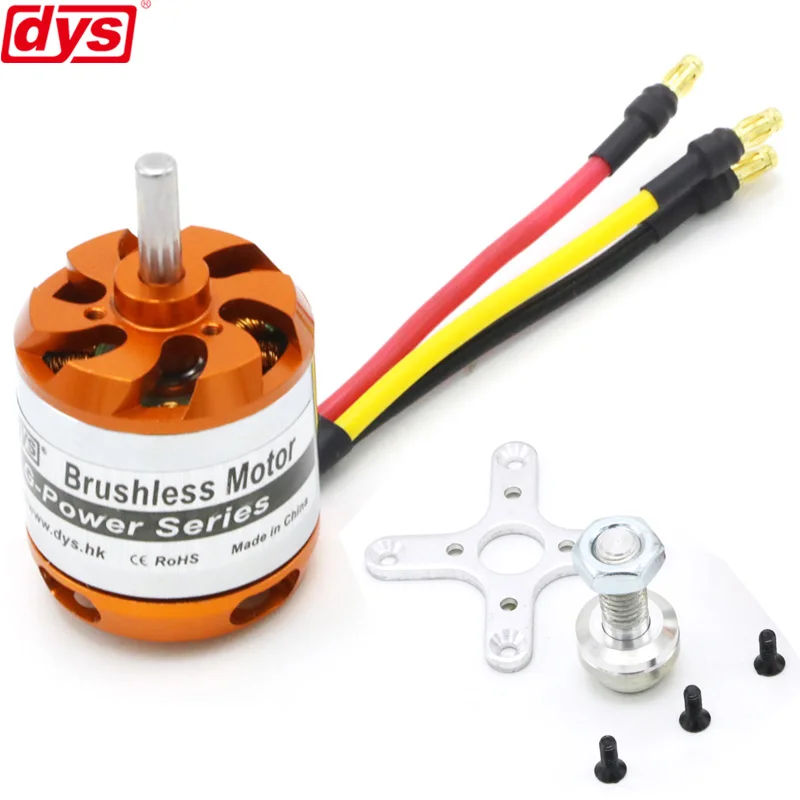 Бесщеточный двигатель для мультикоптера DYS D3542 1450KV 1250KV 1000KV мини-мультикоптеров