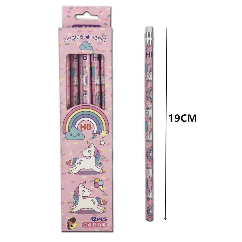 

12pcs Unicorn Party Decoration Unicorn Pencils Birthday Party Decorations Kids Baby Shower Kids Favors Festive Party Supplies