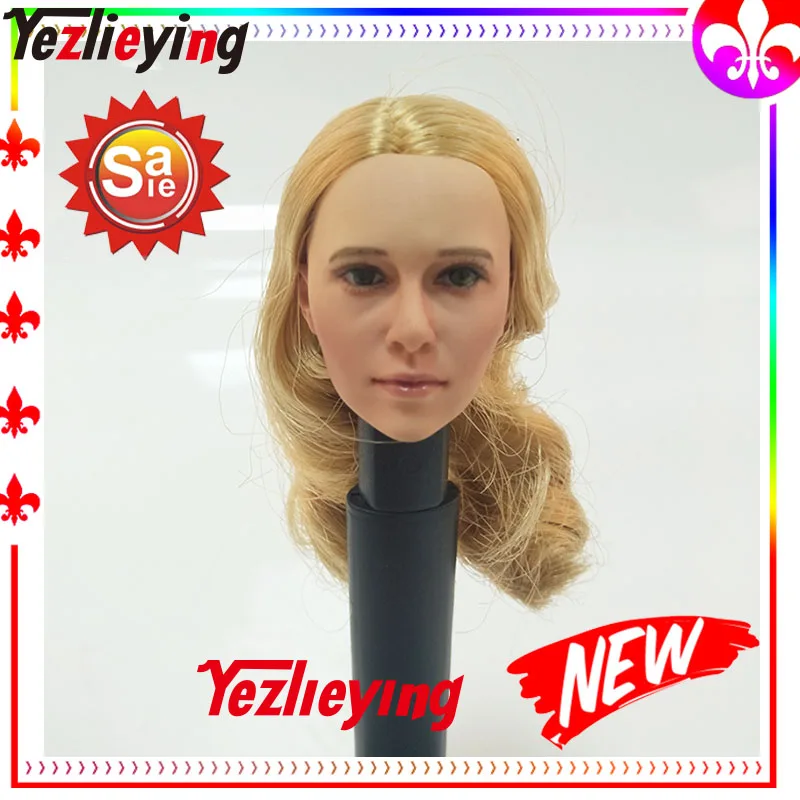 

1/6 Scale Action Figure Accessories 15-31 Women's Model Carving Figure Accessories KUMIK female Head Sculpt for 12 Inch Ph Body