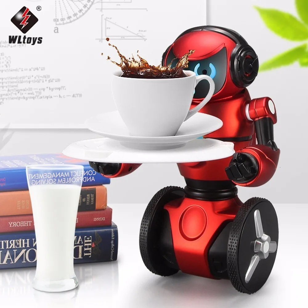 Origial WLtoys F1 2,4G RC игрушки робота 3-Axis Gyro интеллигентая(ый) гравитационный датчик баланс RC умный робот игрушка для детей